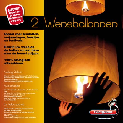 Wensballon 2 pak