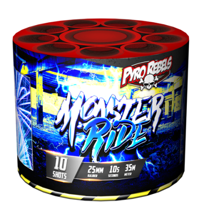 Monster Ride cake 10 Shots