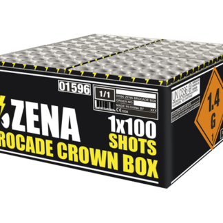 Zena Brocade Crown Compound Box