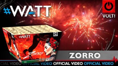 #WATT Zorro 26 shots Waaiercake
