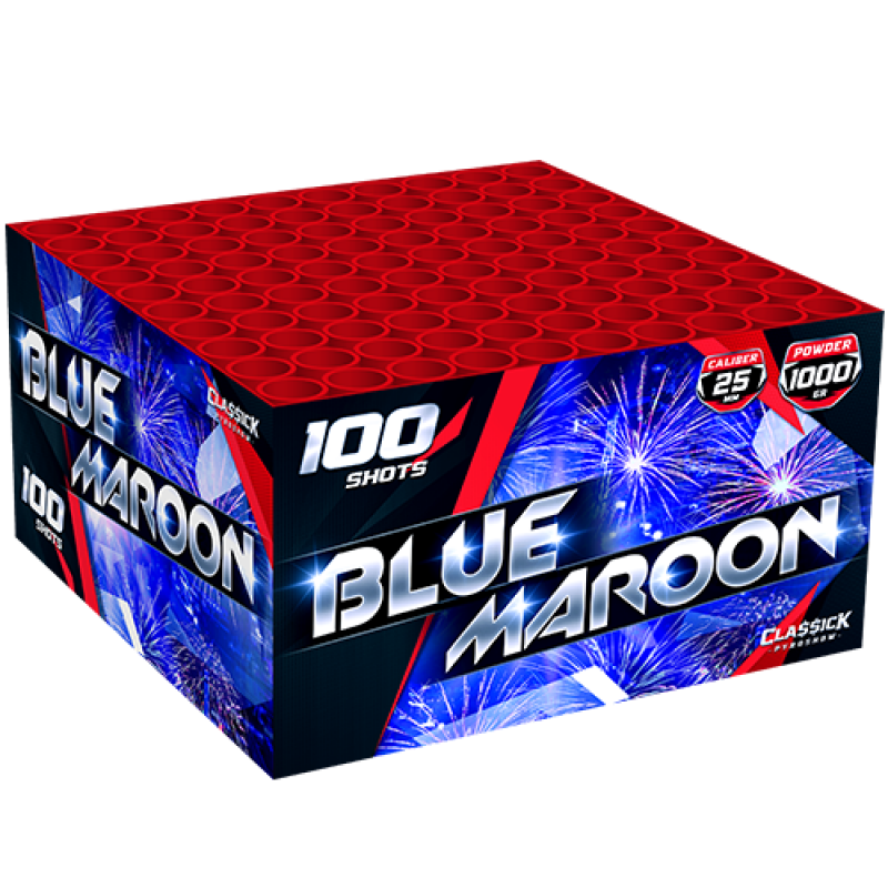 Blue Maroon 100sh Compound - Vuurwerkcentrale