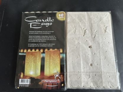 Candlebag Groot Sneeuwpop Decor zak 10st